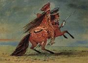 George Catlin Crow Chief oil painting picture wholesale
